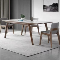 Nordic Edge Ash Wood Dining Table