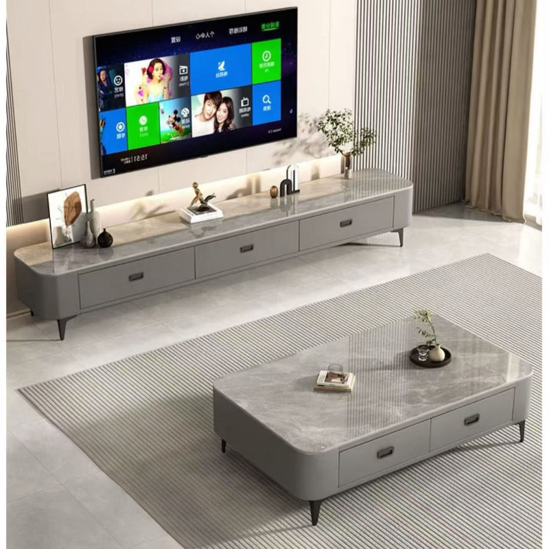 Urban Slate TV Stand & Coffee Table Set
