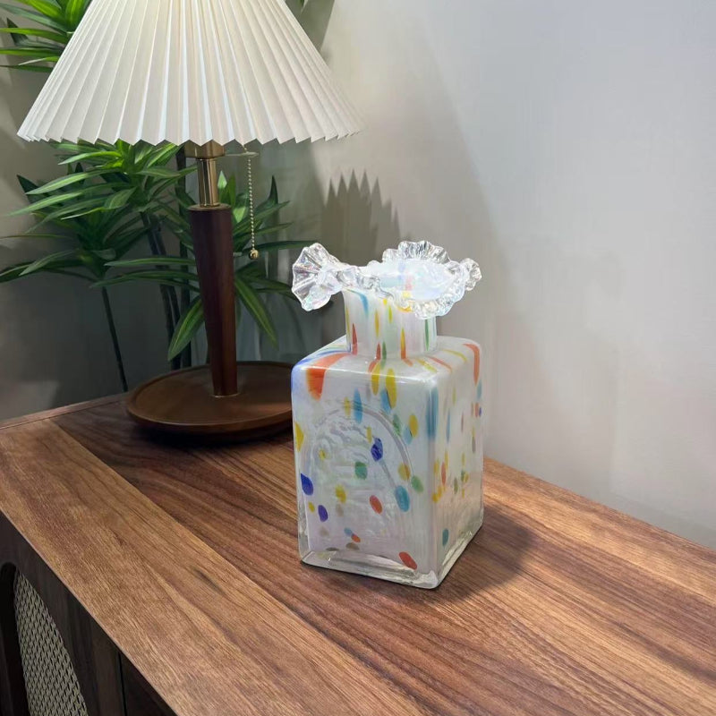 Confetti Bloom Glass Vase