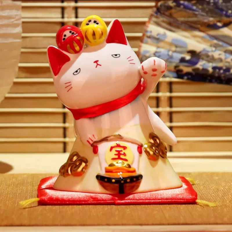 Lucky Fortune Cat Figurine