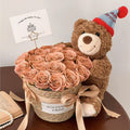 Forever Blooms Teddy Gift Set