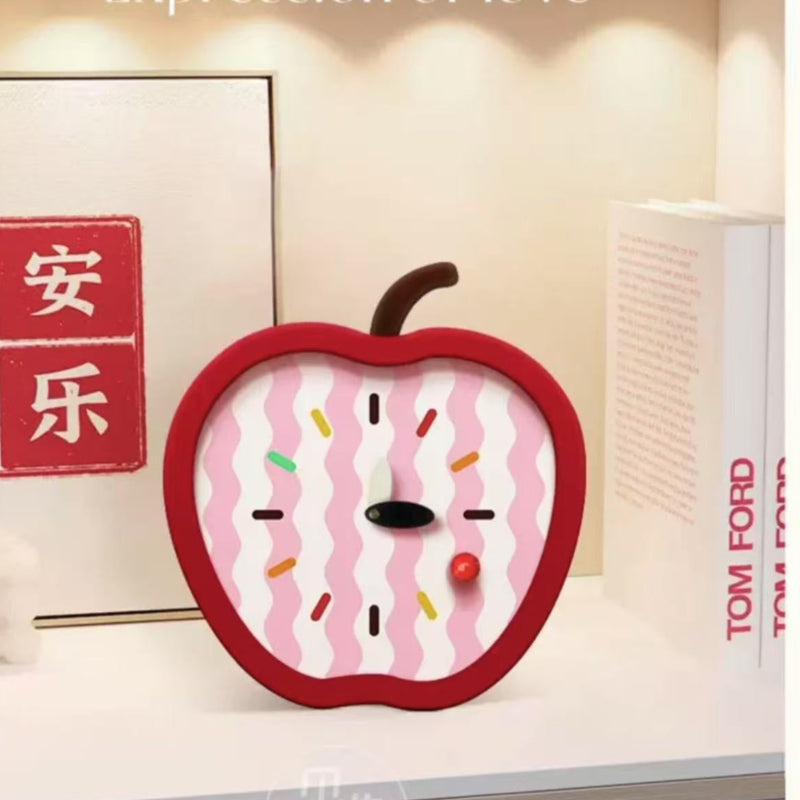 Dopamine Delight Apple Clock