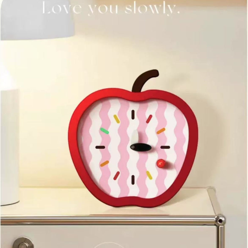 Dopamine Delight Apple Clock