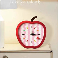 Dopamine Delight Apple Clock