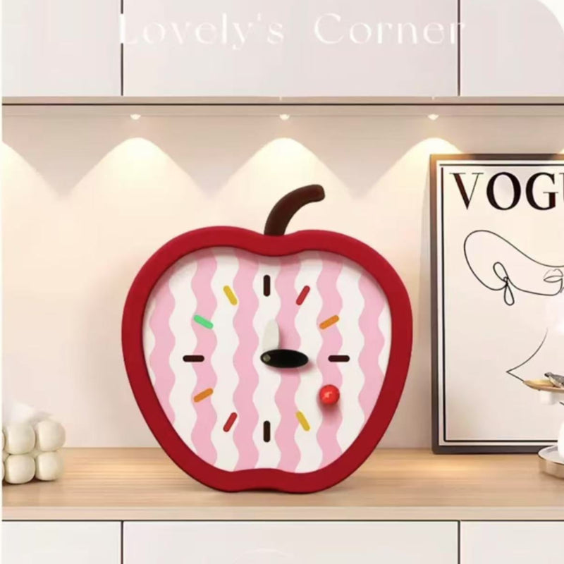 Dopamine Delight Apple Clock
