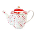 Scarlet Dots Porcelain Tea Set
