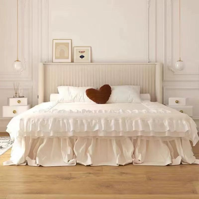 Étoile Velvet Panel Bed#26