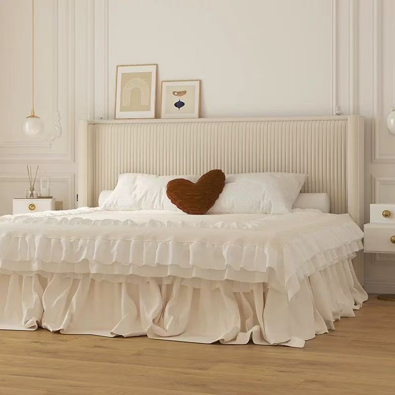 Étoile Velvet Panel Bed#26