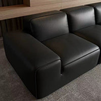 Monolith Leather Sofa #870