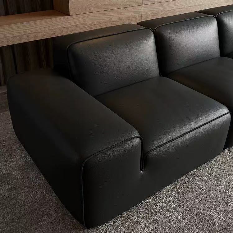 Monolith Leather Sofa #870