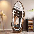 GlowCurve LED Floor Mirror