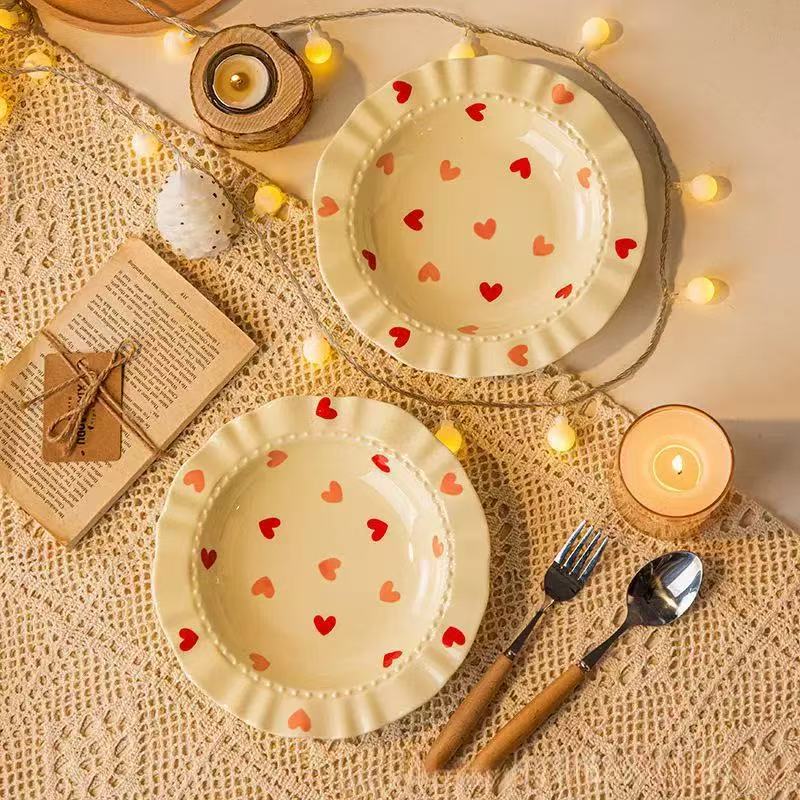 Sweet Ceramic Dinner Plate