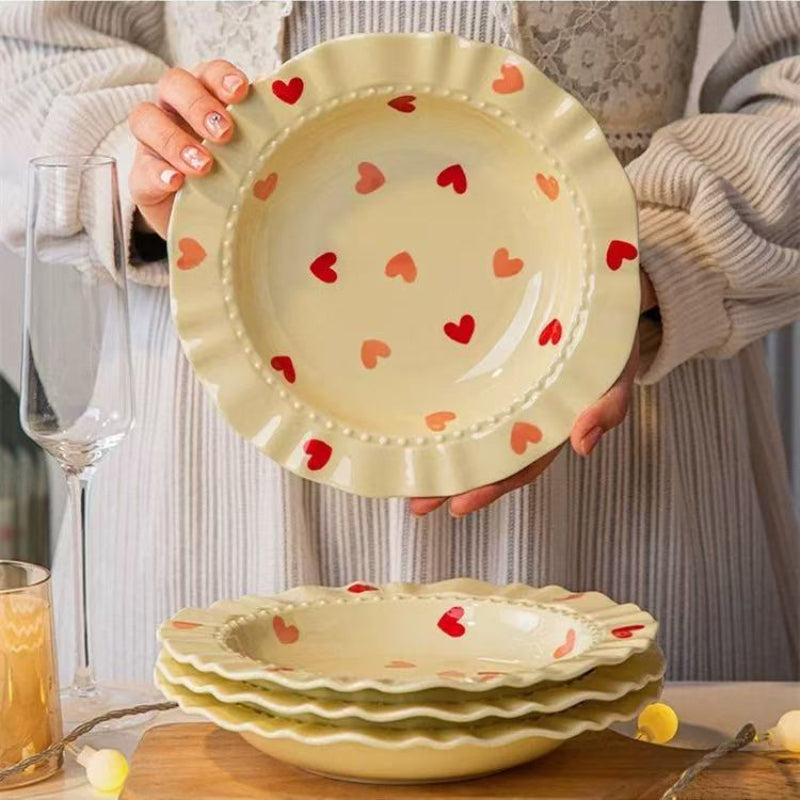 Sweet Ceramic Dinner Plate