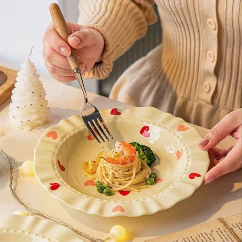 Sweet Ceramic Dinner Plate