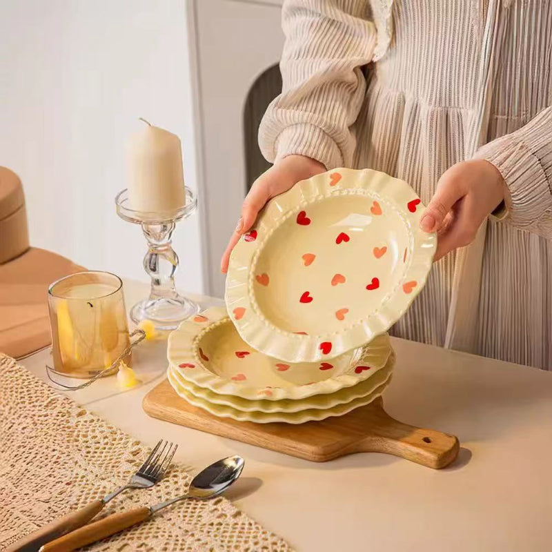 Sweet Ceramic Dinner Plate