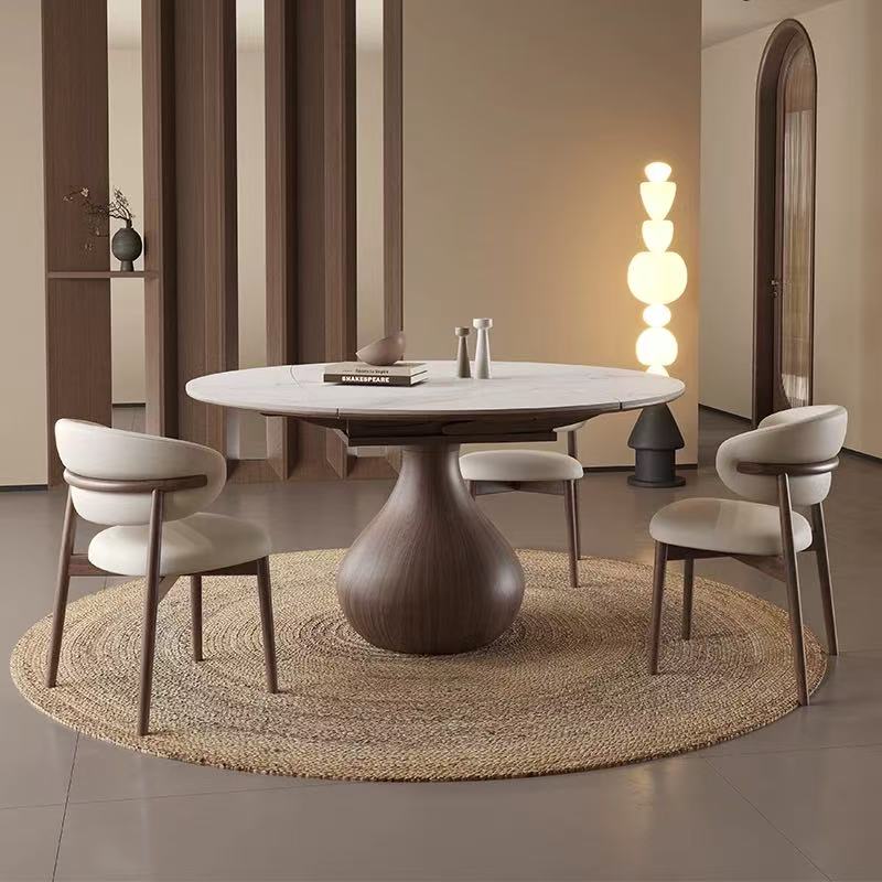 Morpho Round Extendable Sintered Table