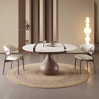 Morpho Round Extendable Sintered Table