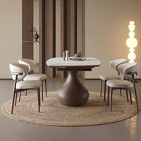 Morpho Round Extendable Sintered Table