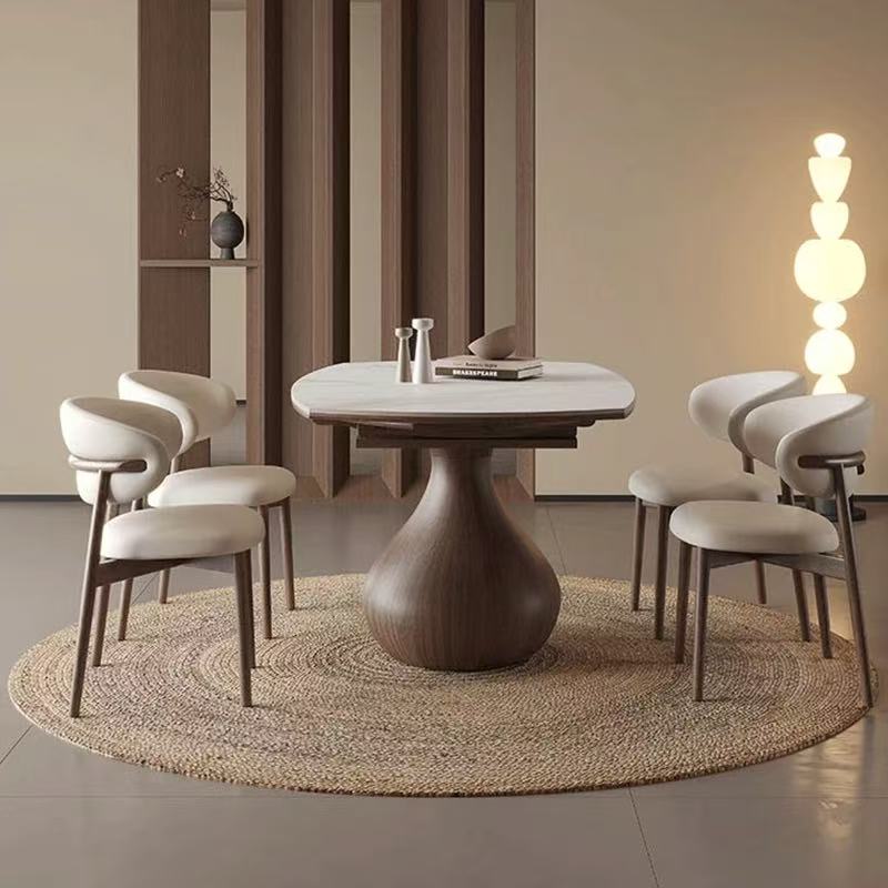 Morpho Round Extendable Sintered Table