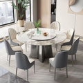 LunaStone Round Dining Set