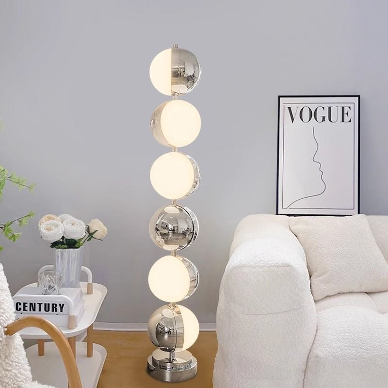 Lunar Orbit Floor Lamp – Bauhaus Sphere Design