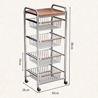 Urban Loft Rolling Storage Cart