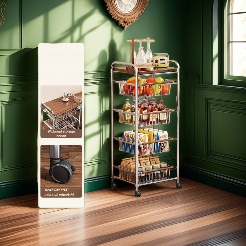 Urban Loft Rolling Storage Cart
