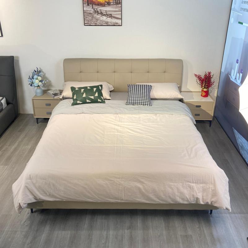 Luxe Haven Upholstered Bed#04