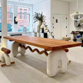 Wave Arch Dining Set
