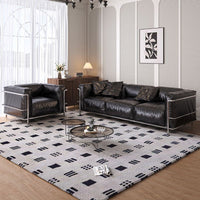 Metro Luxe Leather Sofa