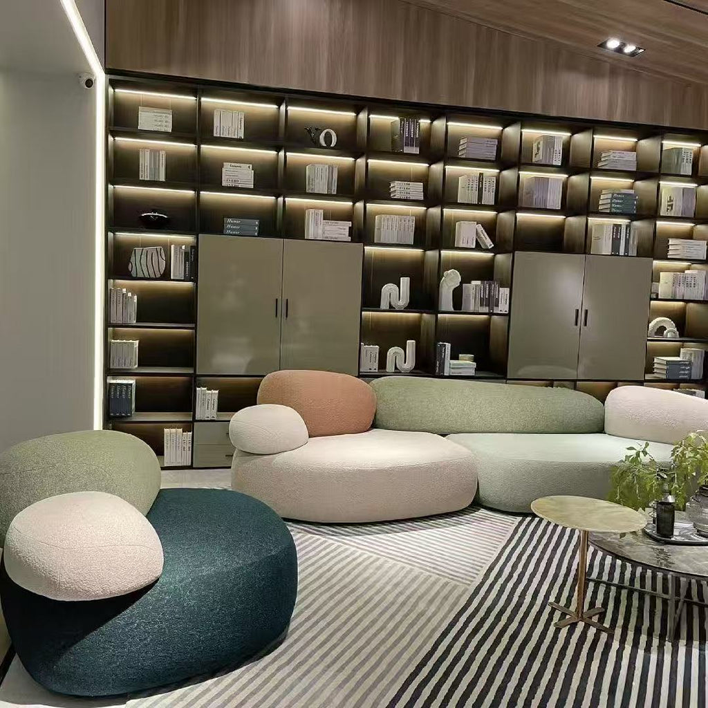 Cloud Pebble Modular Sofa – Customizable by Color Swatch