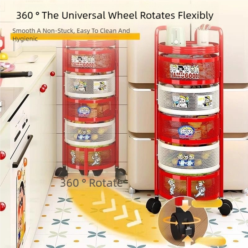 TwirlMate 360° Rolling Storage Cart