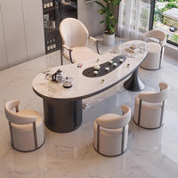Zen Arc Tea Table Set