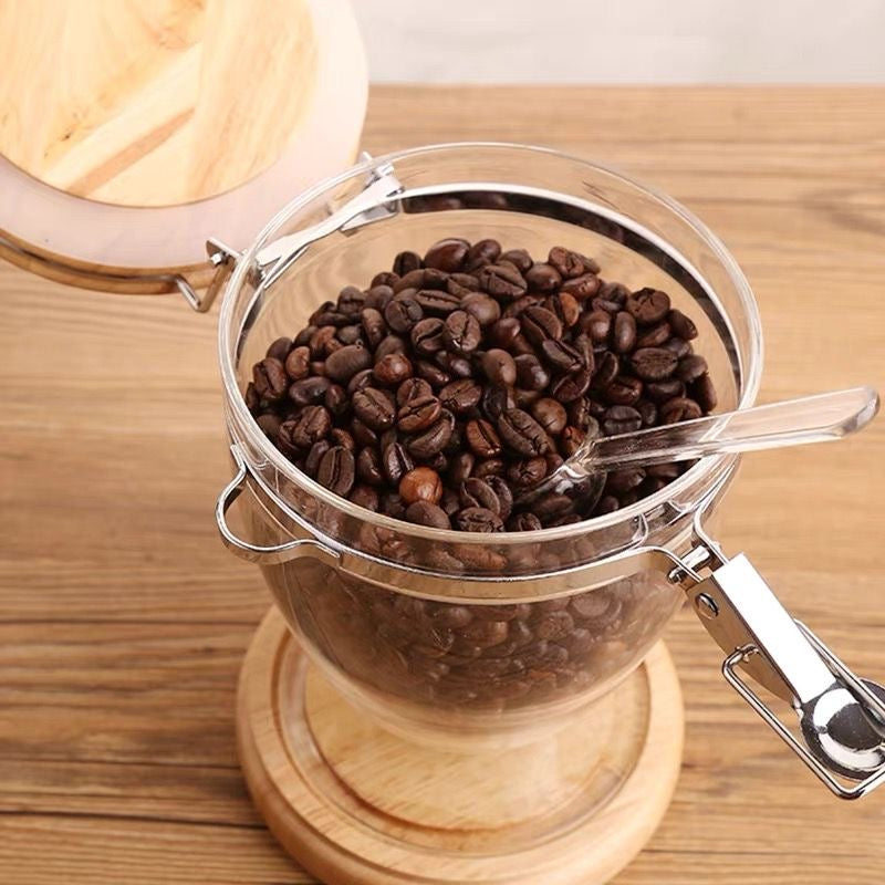 Nordic Glass Coffee Storage Jar