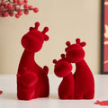 Cozy Family Fawn Figurine Set