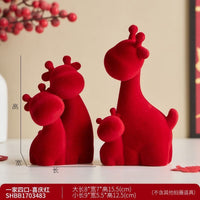 Cozy Family Fawn Figurine Set