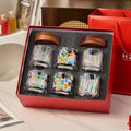 PrismGlow Art Glass Tumbler Gift Set