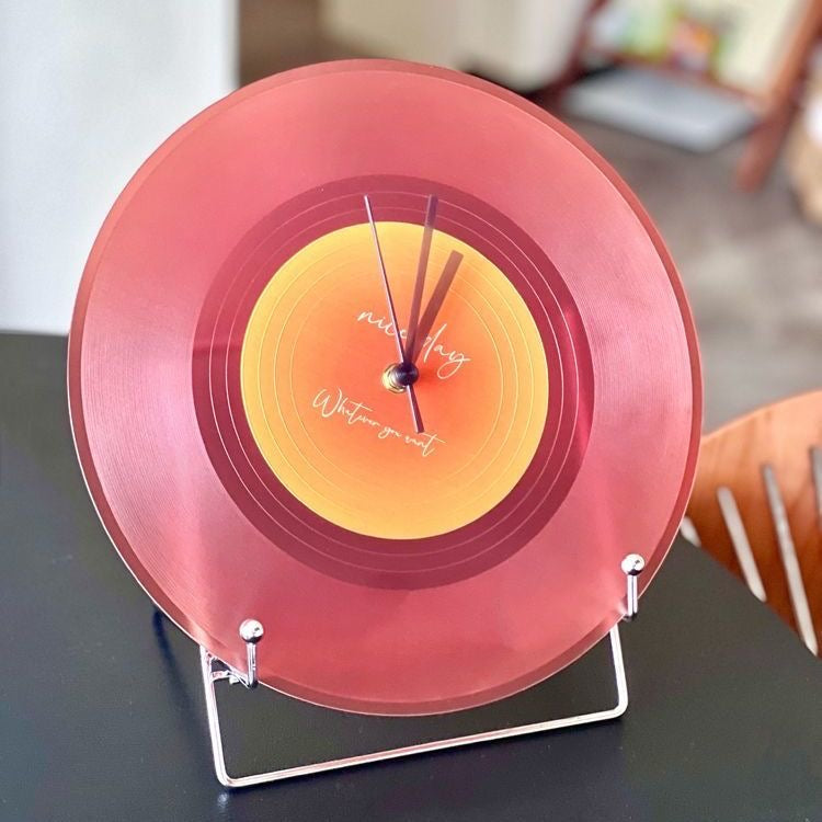 Aura Fade Acrylic Table Clock