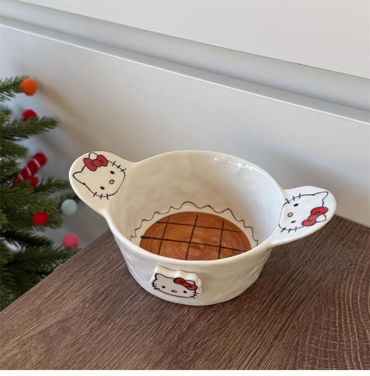 Happy Every Day Ceramic Tableware Set (4-Piece Set)