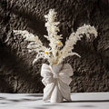 Whisper Bow Ceramic Vase