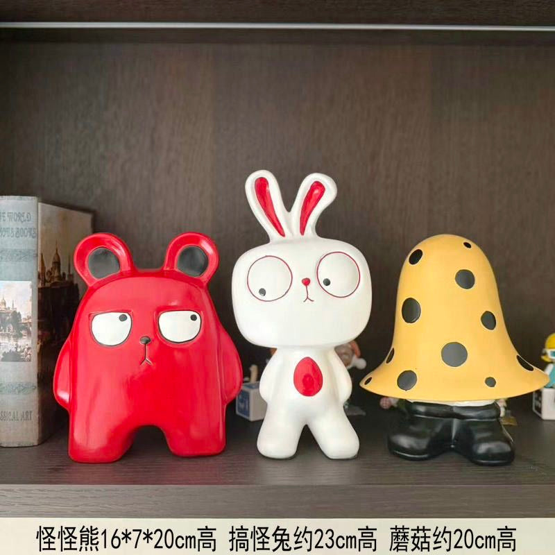 Whimsy Friends Decorative Figurine Set (Set of 3)