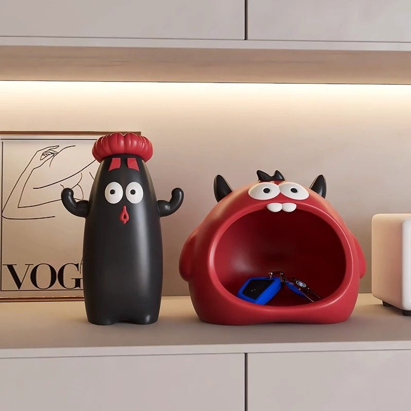 Monster Friends Storage Decor – Set of 2