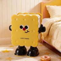 Cute Cookie Character Trash Bin