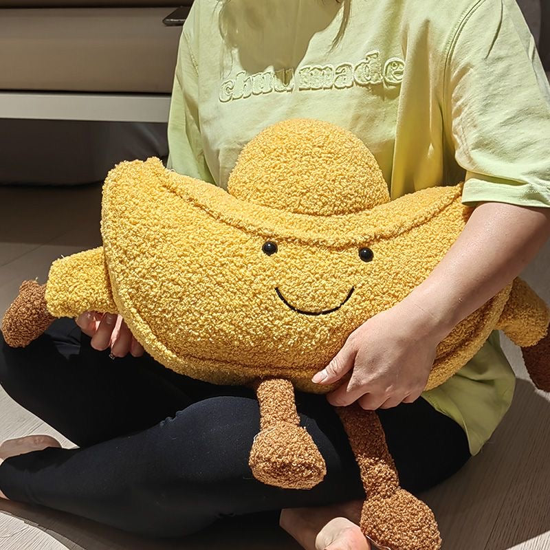 Sunny Banana Plush Pillow