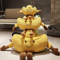 Sunny Banana Plush Pillow