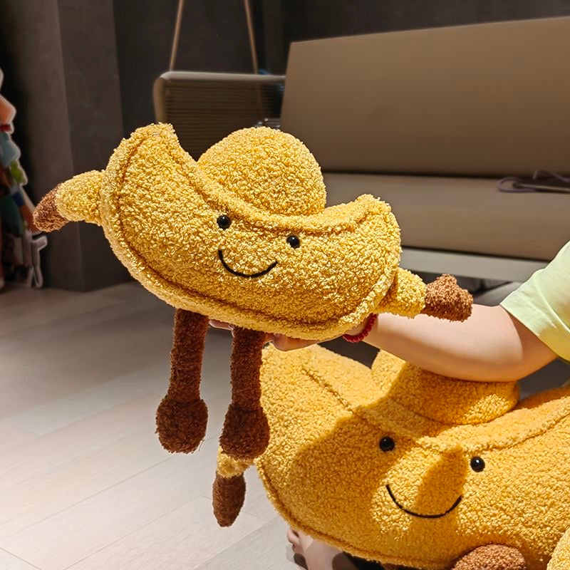 Sunny Banana Plush Pillow