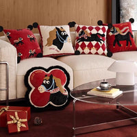Lucky Horse Decorative Throw Pillow