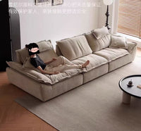 Adjustable Back Nano Fabric Sofa