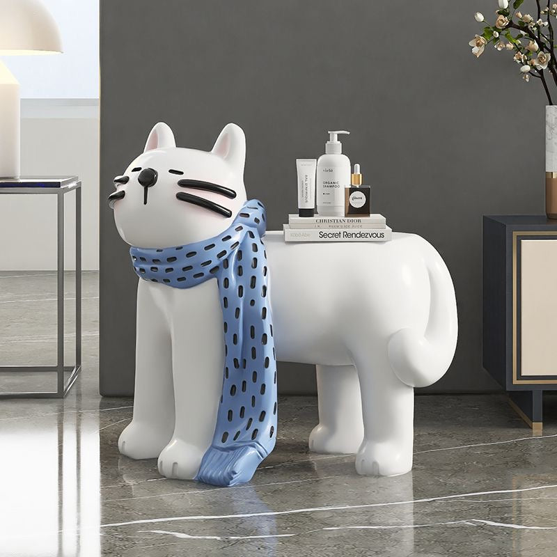 Cute Cat Storage Stool