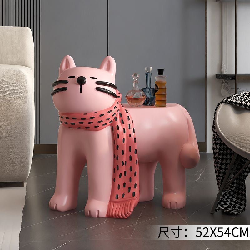 Cute Cat Storage Stool